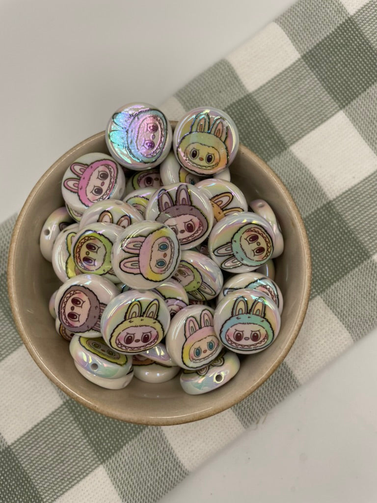 Acrylic bead |  Labubu Disc