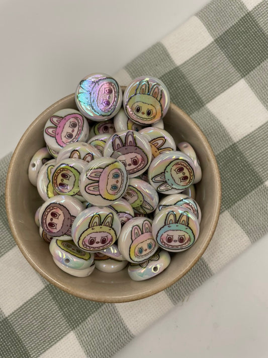 Acrylic bead |  Labubu Disc