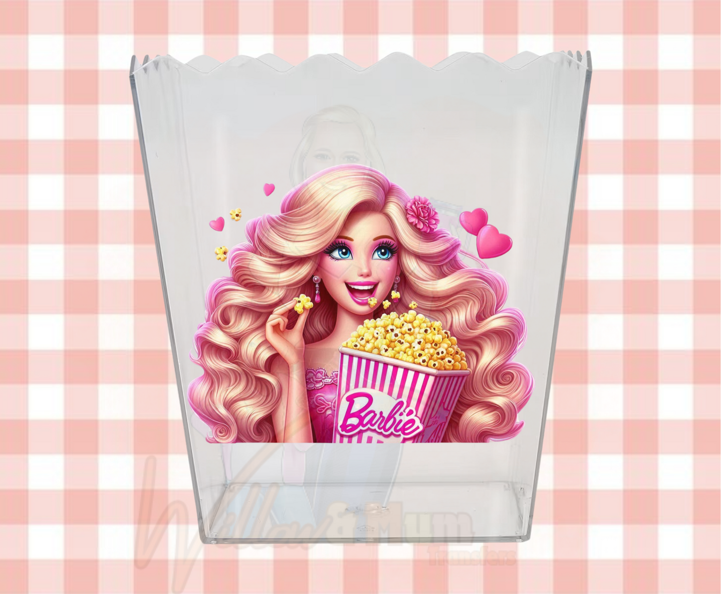 UV DTF Decals - Popcorn Box - 2