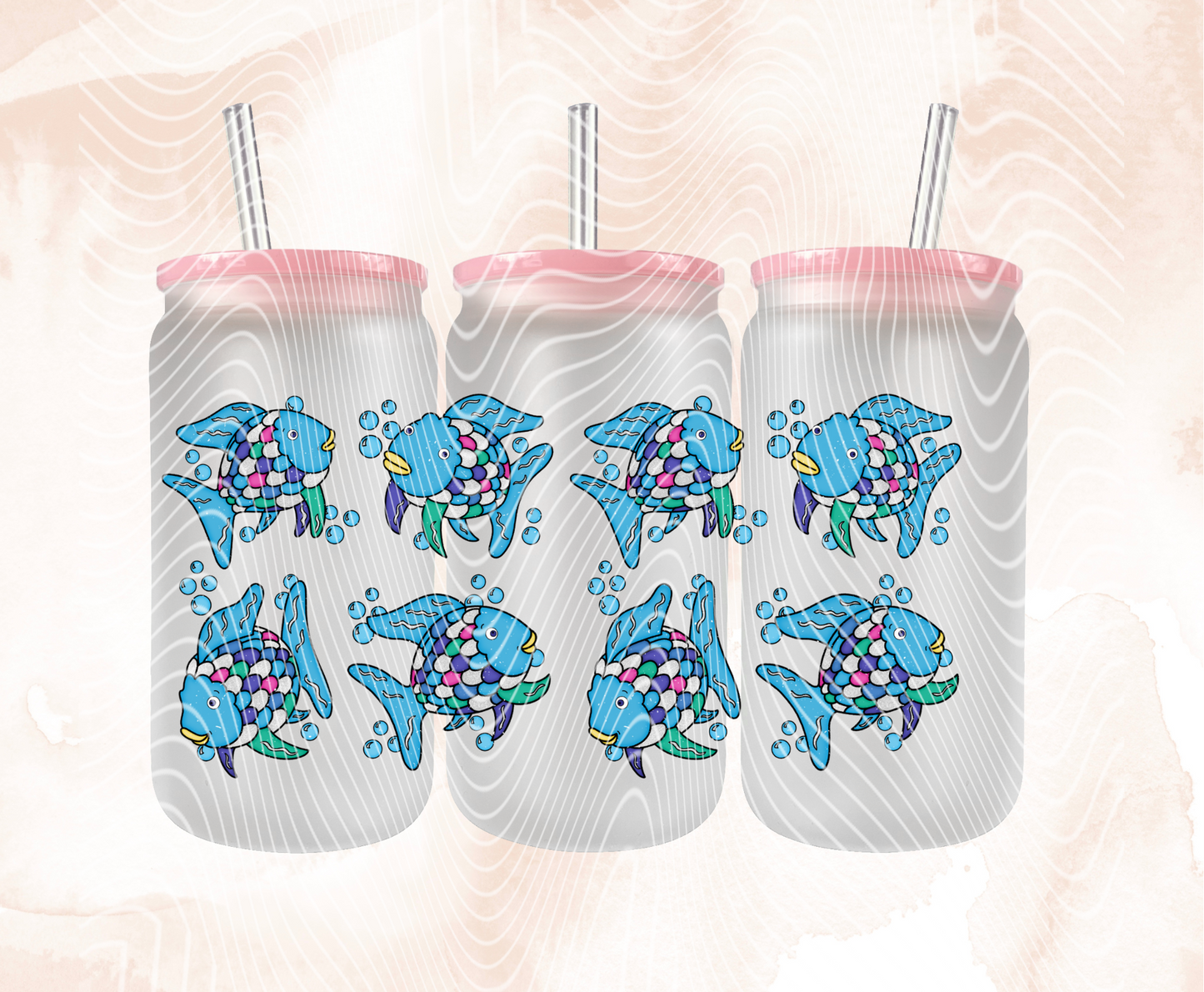 2025 | UV DTF 16OZ WRAP |131 Rainbow fish