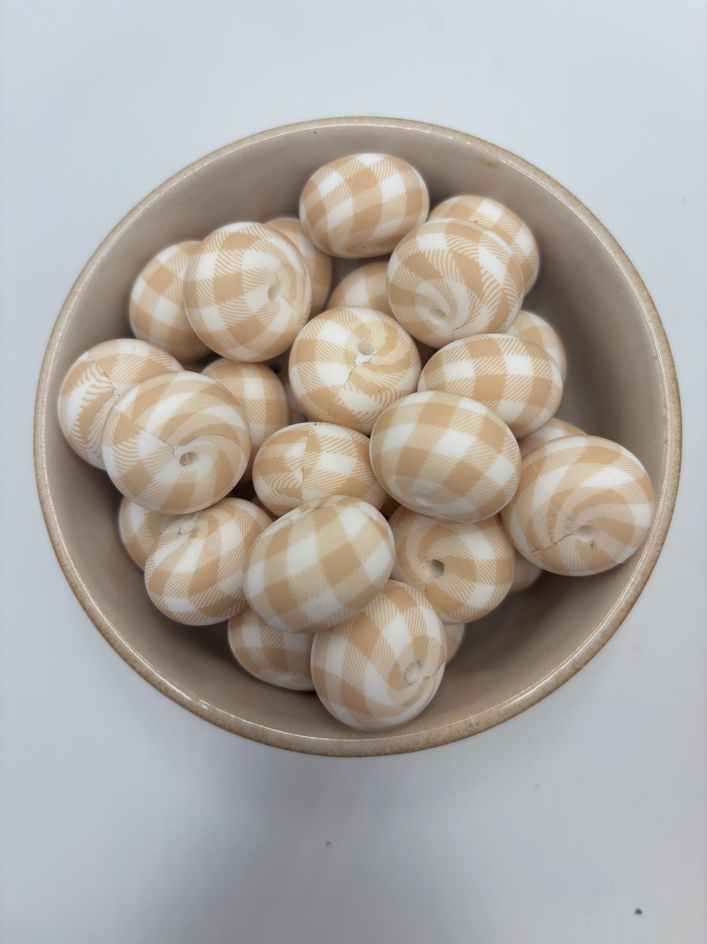 Beads 22mm silicone abacus | Patterned  21