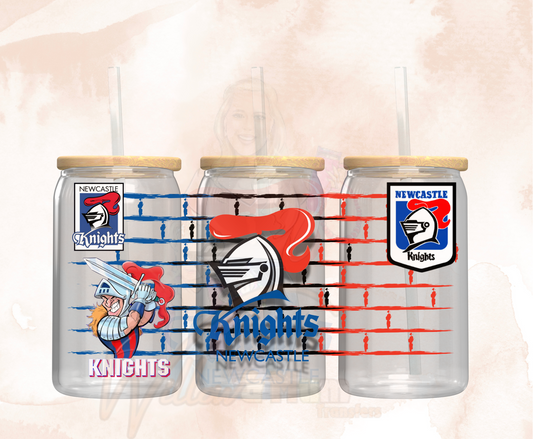 UV DTF 16OZ WRAP - Sports NRL - Knights 2
