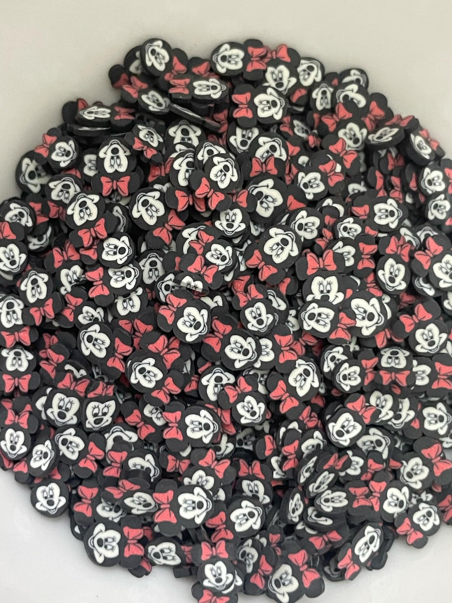 Glitter - Clay Slices | Min nie Mouse