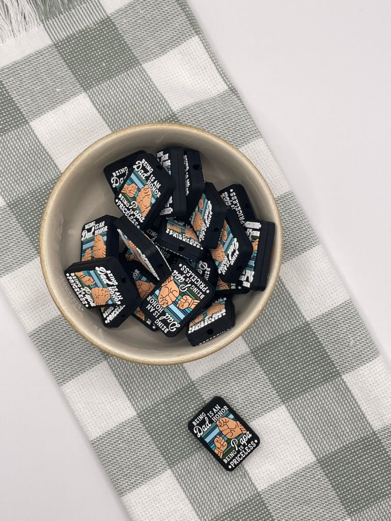 Silicone Focal Bead | 342 | Fathers day