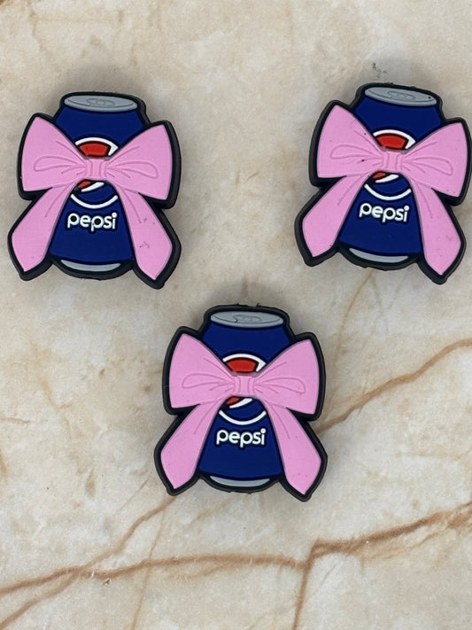 Silicone Focal Bead|  184 | Pepsi