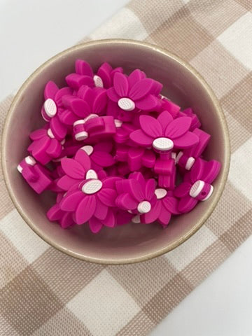 Silicone Focal Bead | Flower | 464