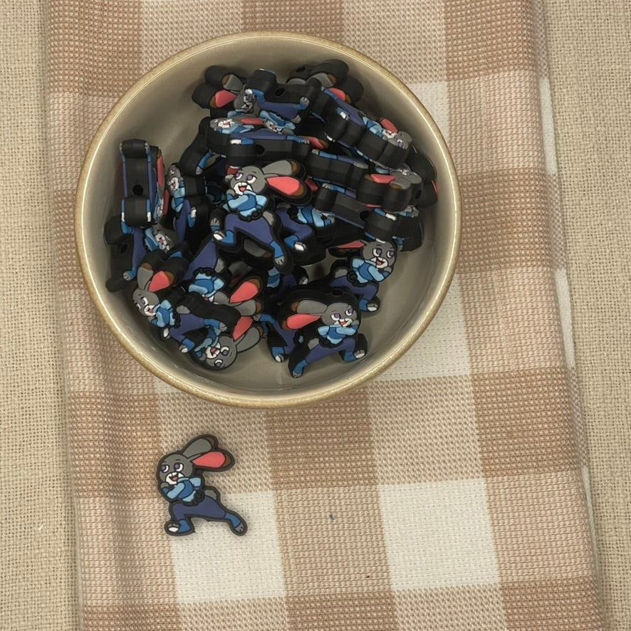 Silicone Focal Bead | Zootopia |425