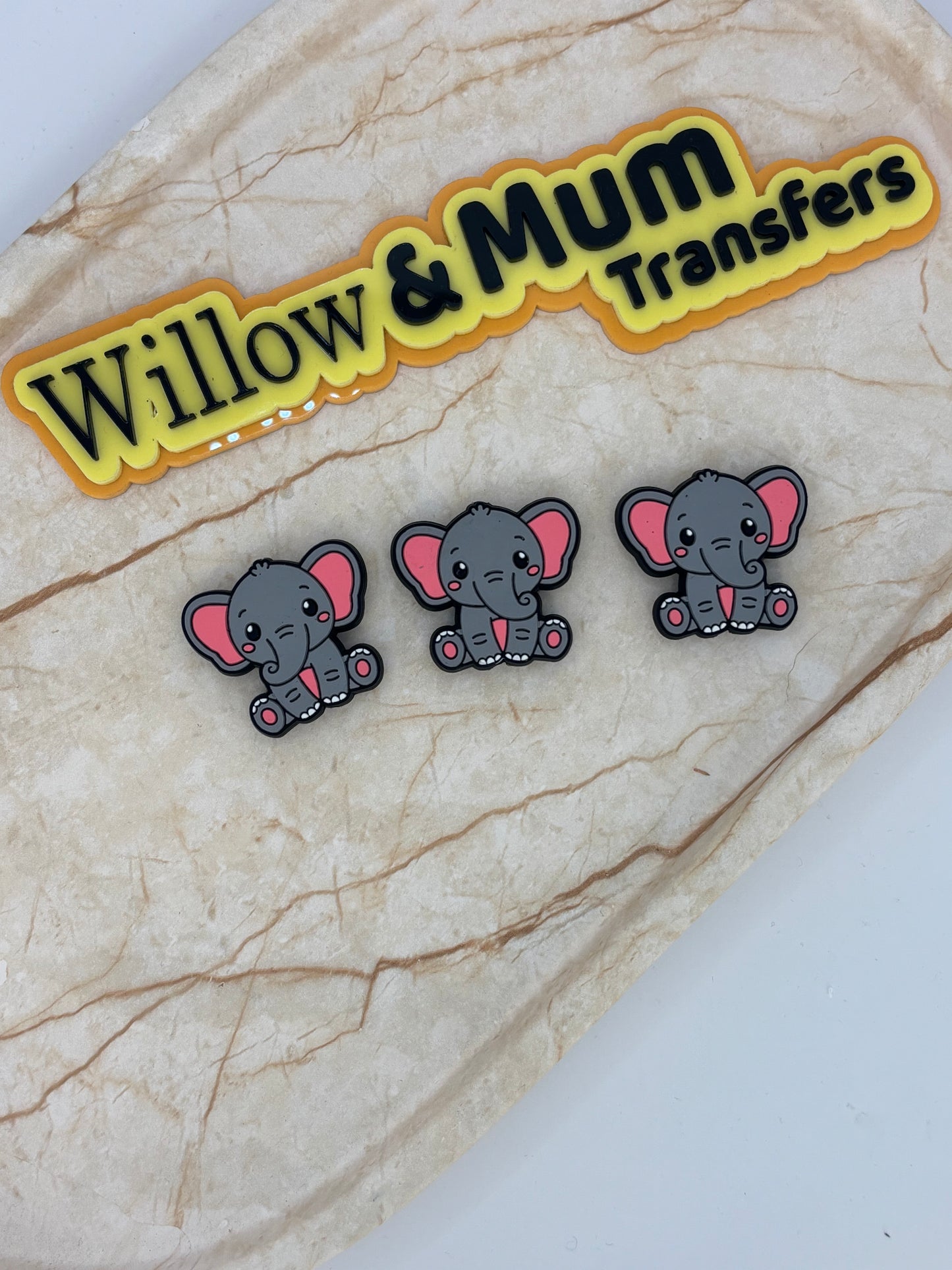 Silicone Focal Bead - 109 | Elephant