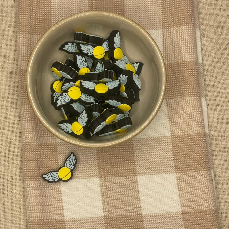 Silicone Focal Bead | Snitch | 432