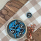 Silicone Focal Bead - AFL - PORT ADELAIDE