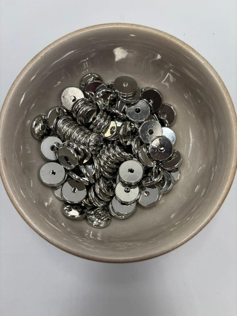 14mm Spacer Bead | Silver 5