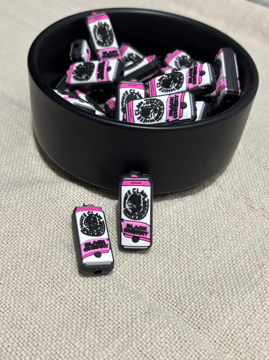 Silicone Focal Bead | 408 | White Claw