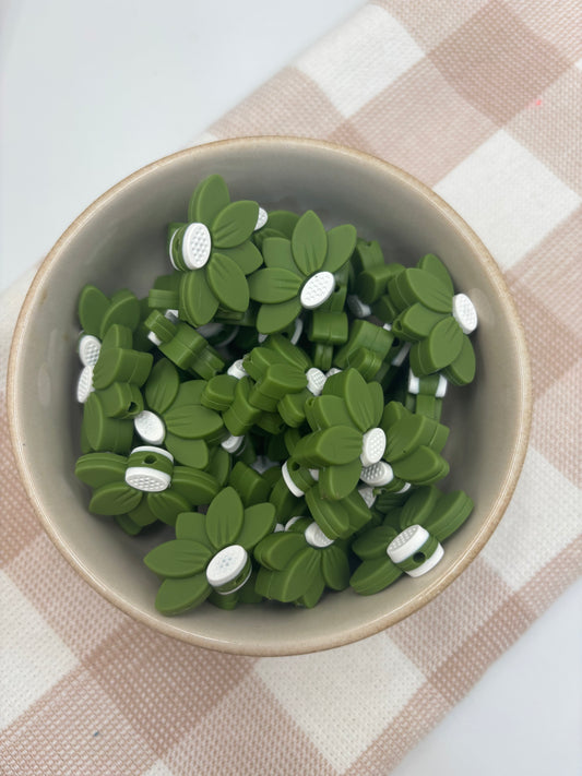 Silicone Focal Bead | Flower | 470
