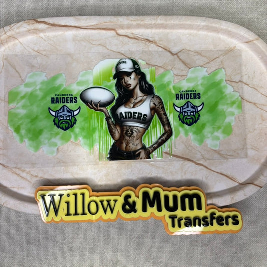 2025 | UV DTF 16OZ WRAP | Sports Raiders 4