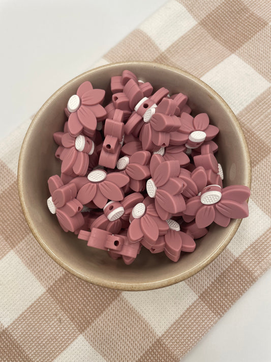 Silicone Focal Bead | Flower | 479