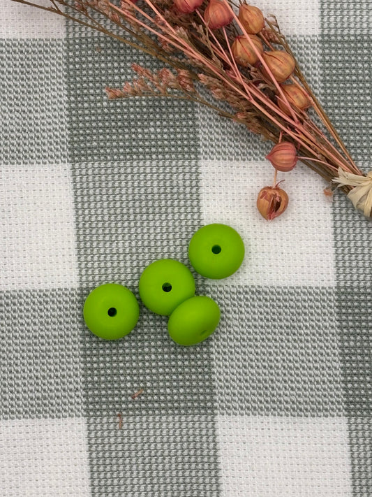 5 | Green | 14mm silicone abacus