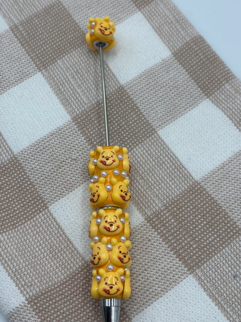 Fancy Bead-able Pens | 20 Pooh