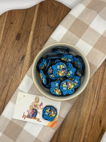 Silicone Focal Bead | 201 | Bluey