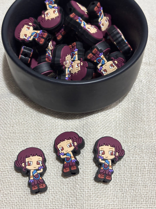 Silicone Focal Bead | 413 | K-pop Zoey
