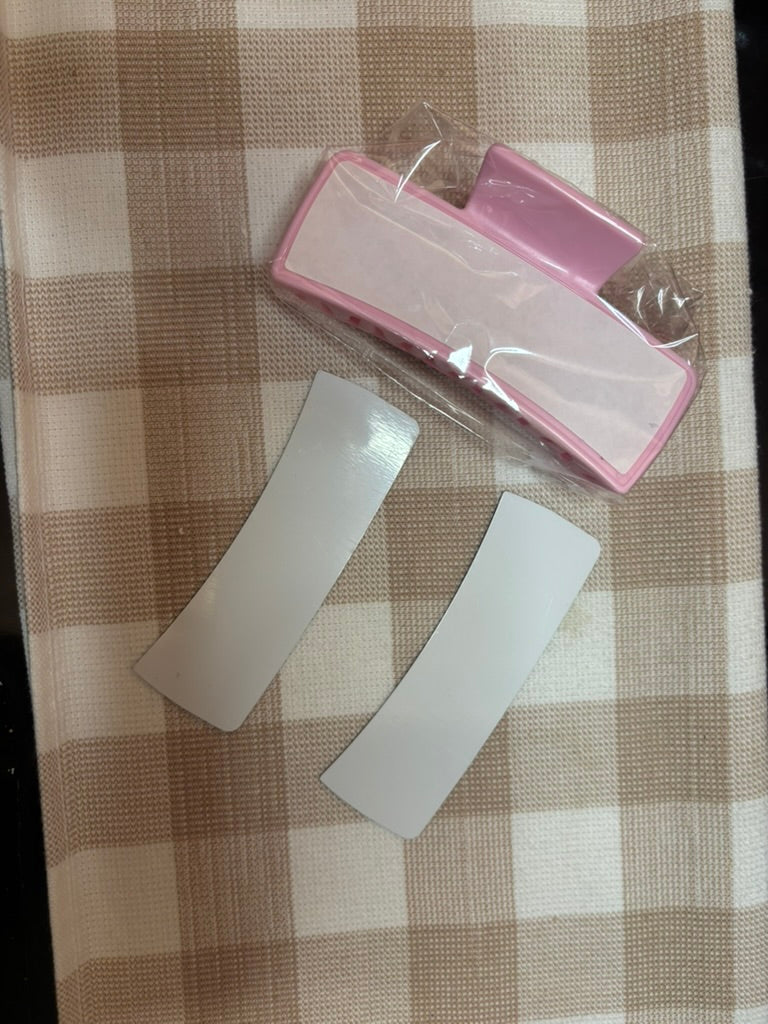 Claw Clip Sublimation Blank