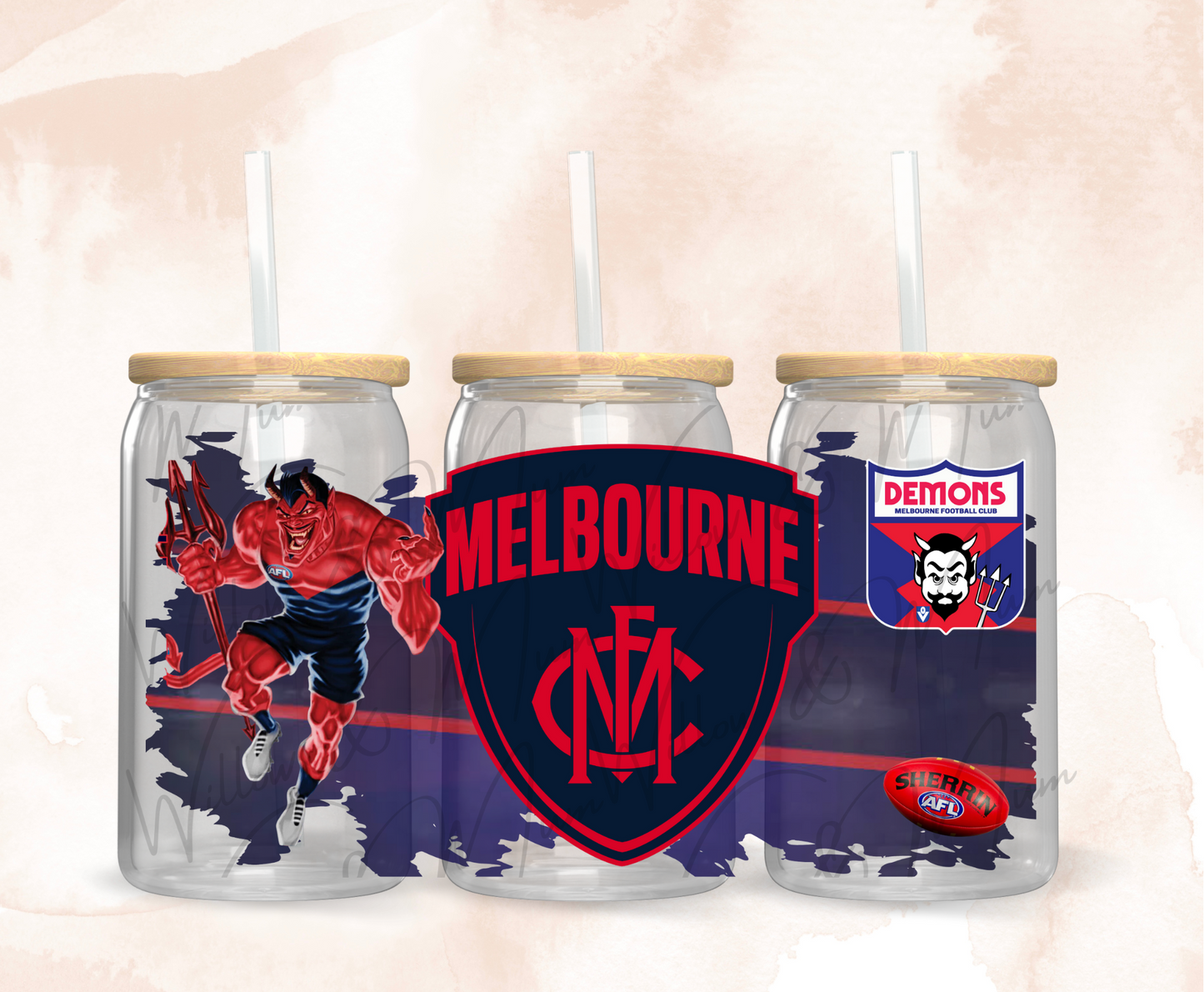 2025 |UV DTF 16OZ WRAP - Sports - Melbourne