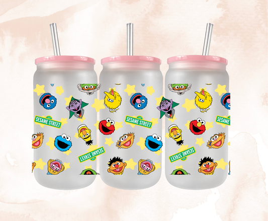 2025 | UV DTF 16OZ WRAP | 137 Sesame Street