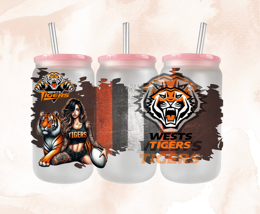 2025 | UV DTF 16OZ WRAP | Sports Tigers 4