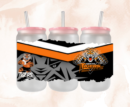 2025 | UV DTF 16OZ WRAP | Sports Tigers 3