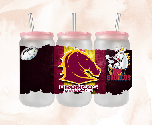 2025 | UV DTF 16OZ WRAP | Sports Broncos 6