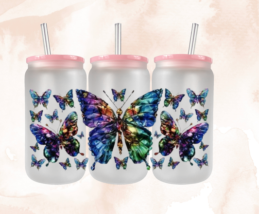 2025 | UV DTF 16OZ WRAP | 163 Butterflies