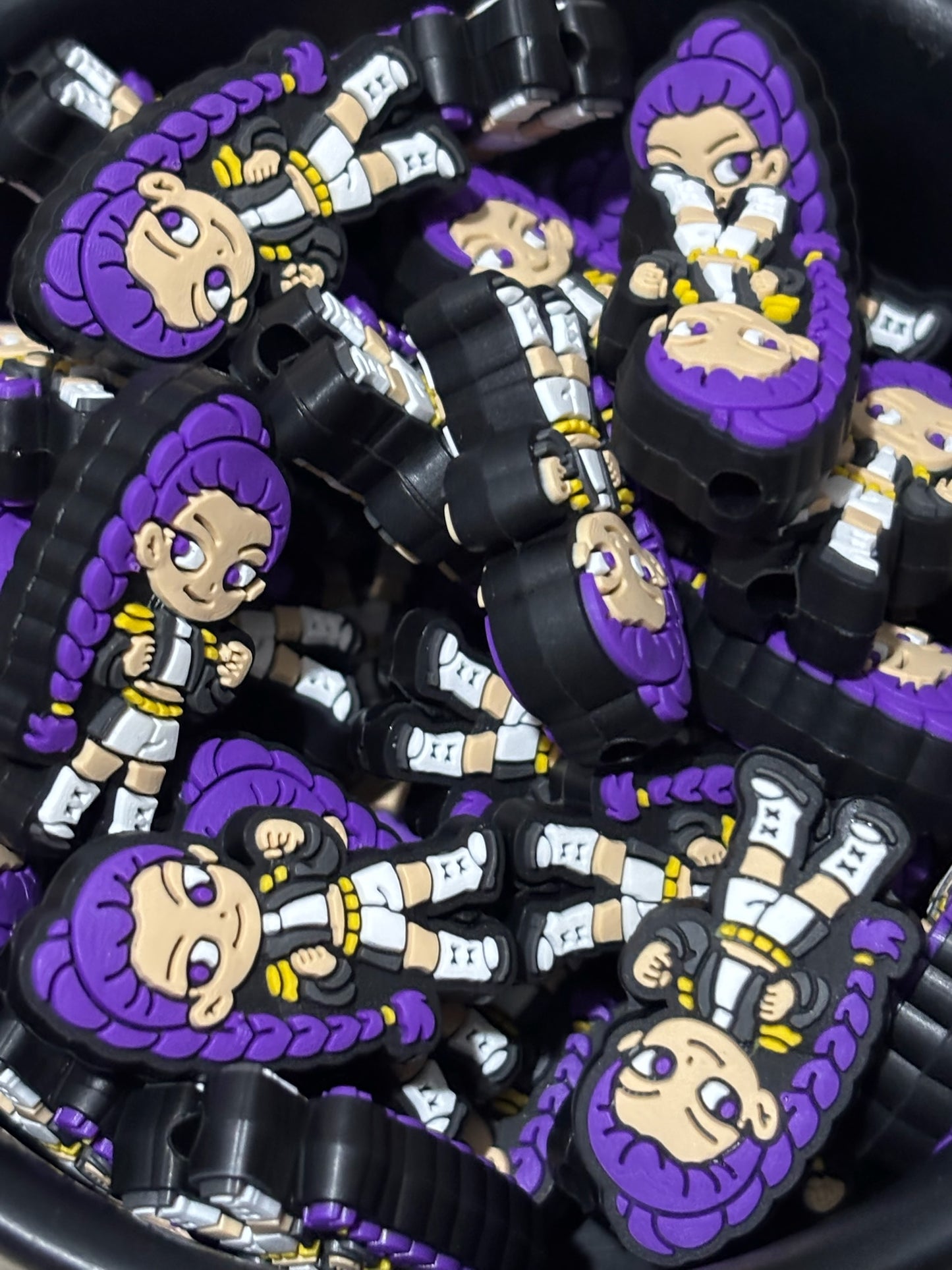 Silicone Focal Bead | 395 | K-pop Rumi