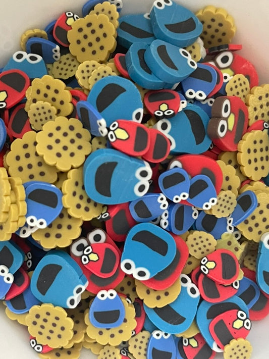 Glitter - Clay Slices | Cookie