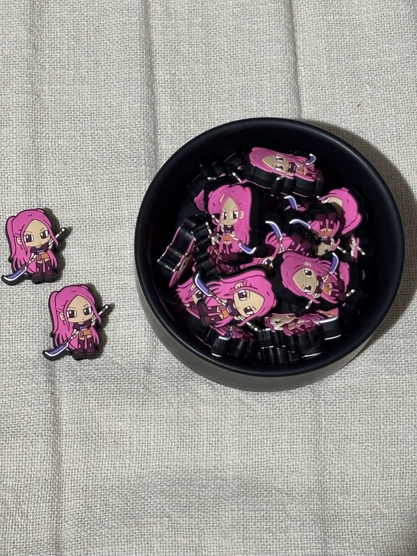 Silicone Focal Bead | 406 | K-pop Mira