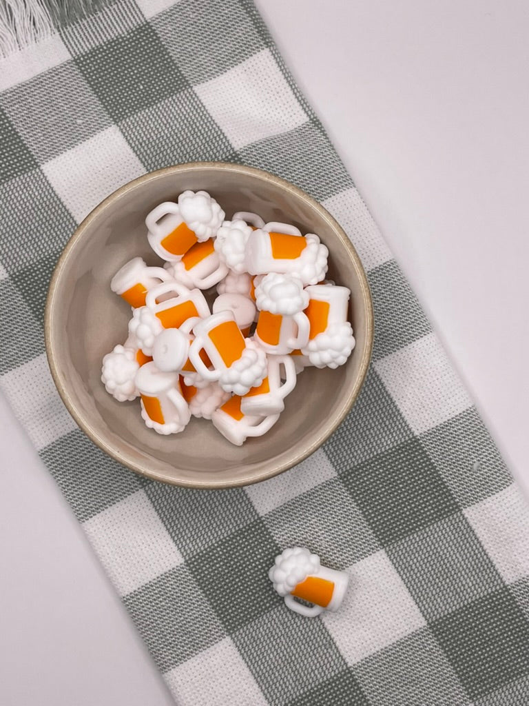 3D Silicone Focal Bead | 335 | Beer