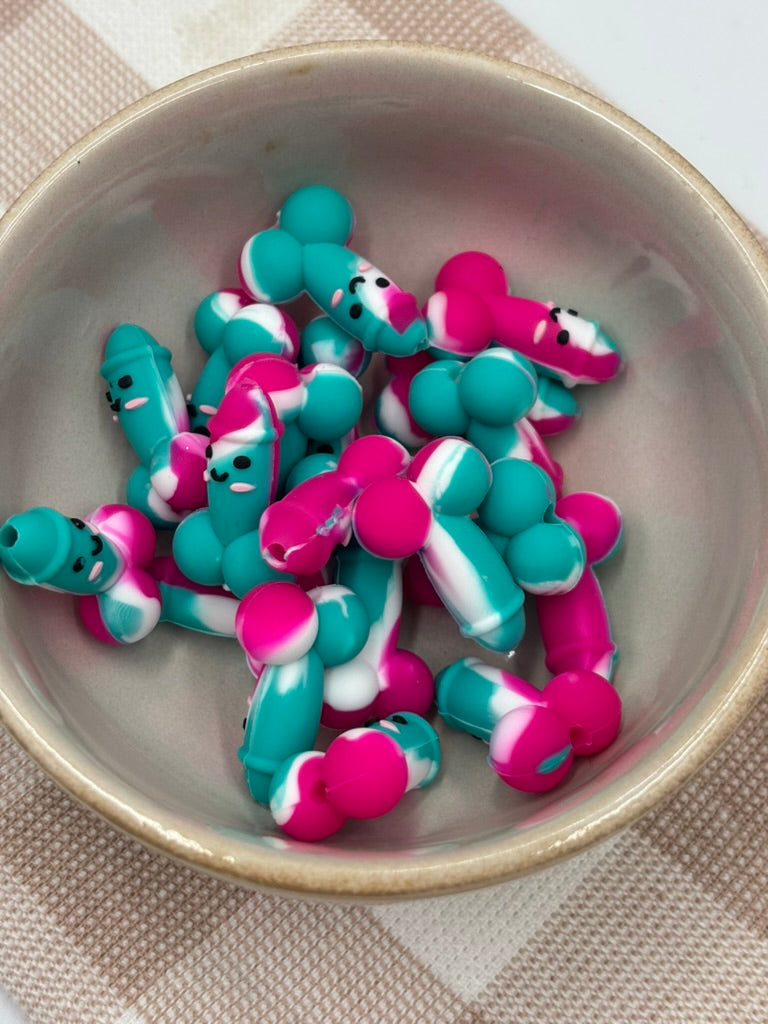 Silicone Focal Bead | 516 Doodle