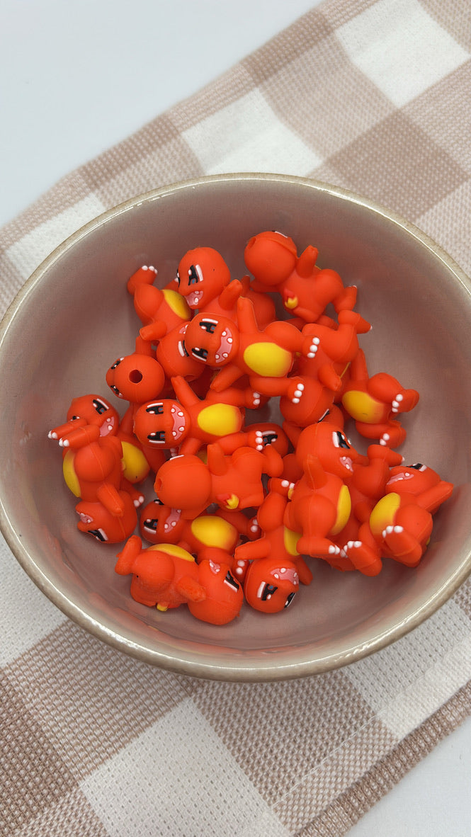3D Silicone Focal Bead | Pokemon | 490