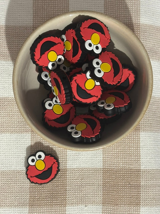 Silicone Focal Bead | 313 | Sesame street Elmo