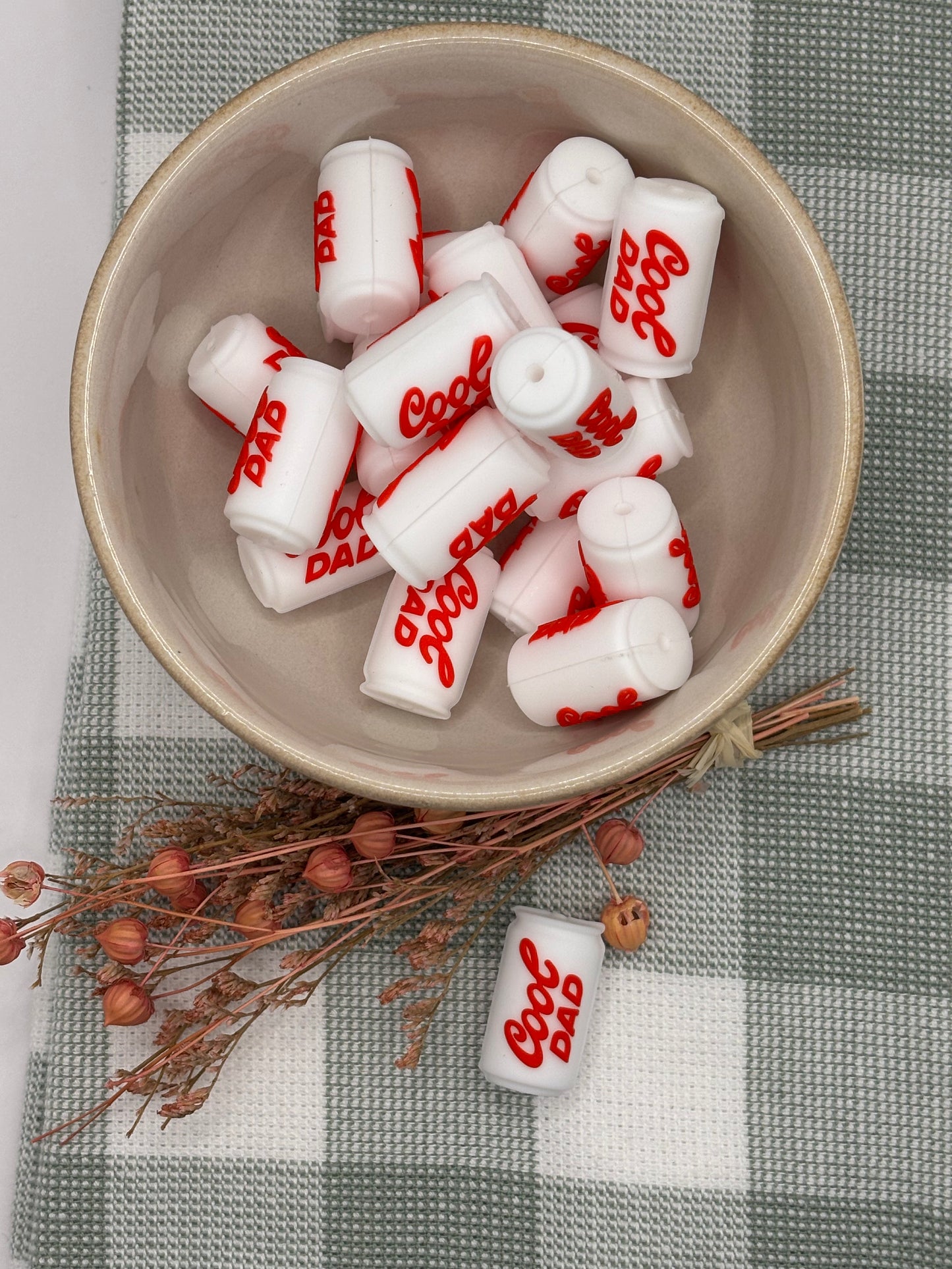 3D Silicone Focal Bead | 347 | Cool Dad