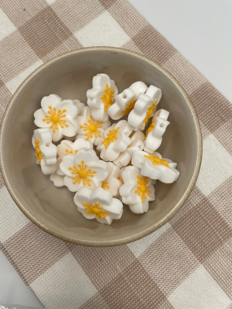 Silicone Focal Bead | Flower | 476