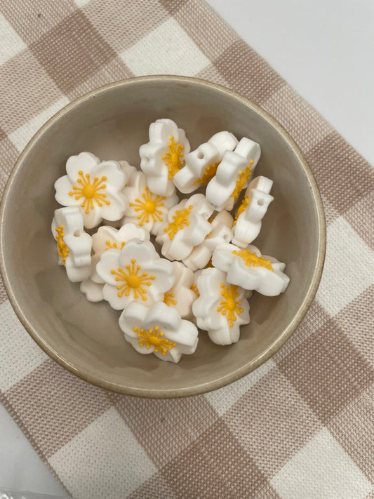 Silicone Focal Bead | Flower | 476