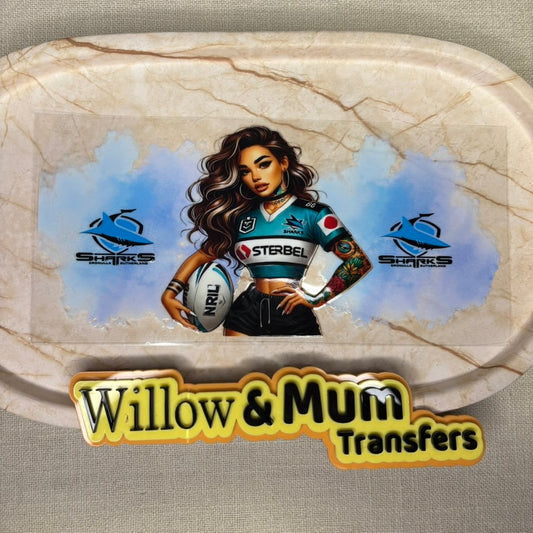 2025 | UV DTF 16OZ WRAP | Sports Sharks 4