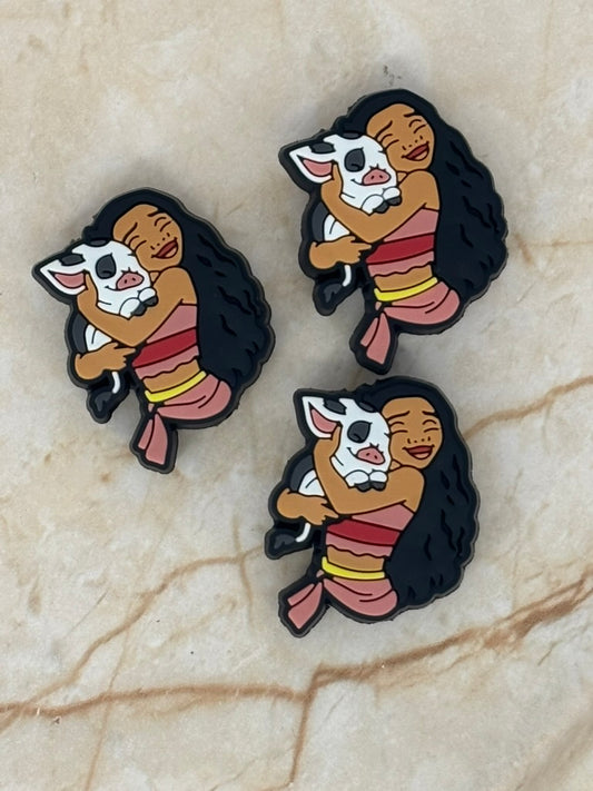 Silicone Focal Bead | 187 | Moana