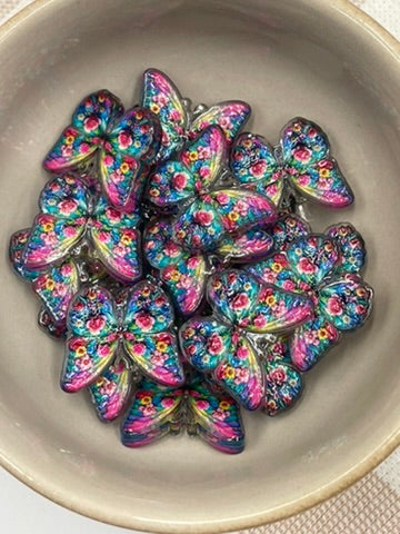Acrylic Focal Bead | 16 Butterfly