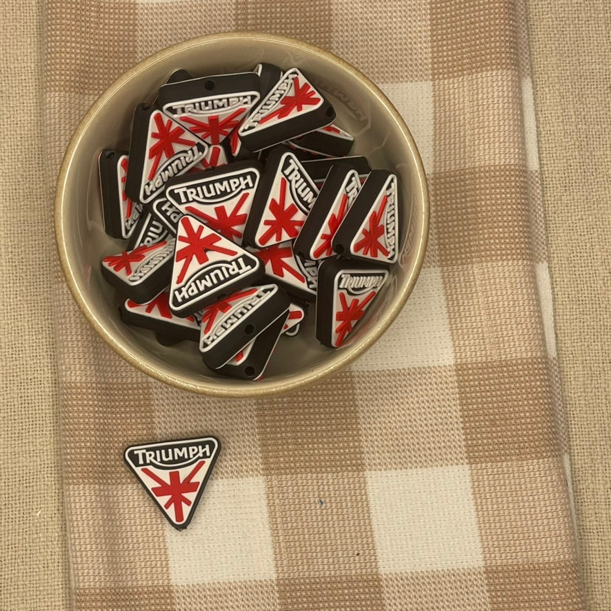 Silicone Focal Bead | Triumph | 424