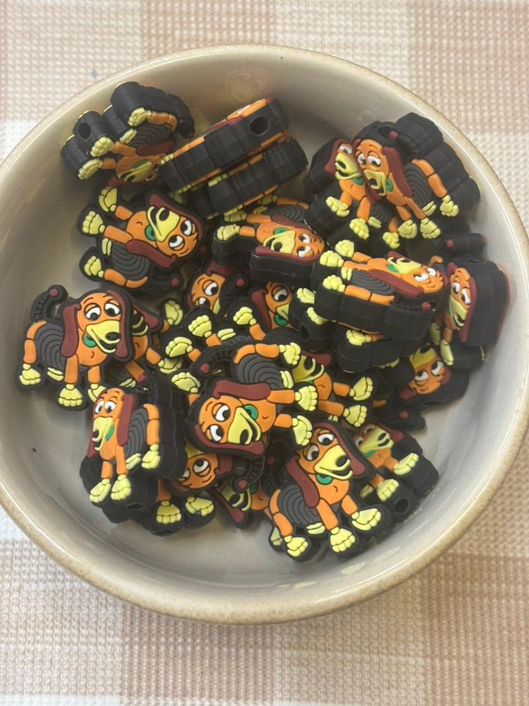 Silicone Focal Bead | 509 toy story slinky