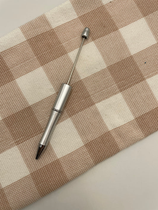 Silver Bead-able Pens | Blanks