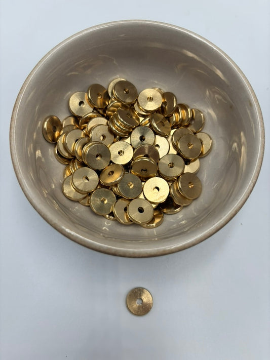 14mm Spacer Bead |  Gold 1