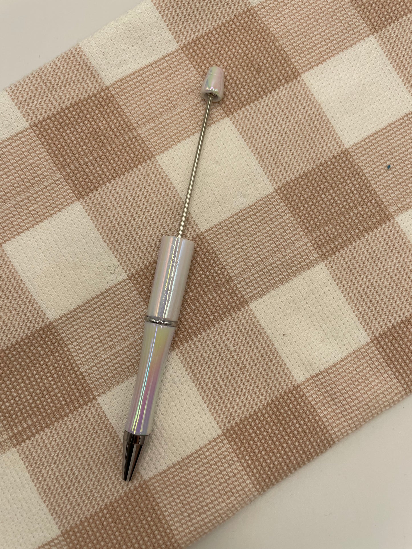 Bead-able Pen Blank | Whitecolour shift 12