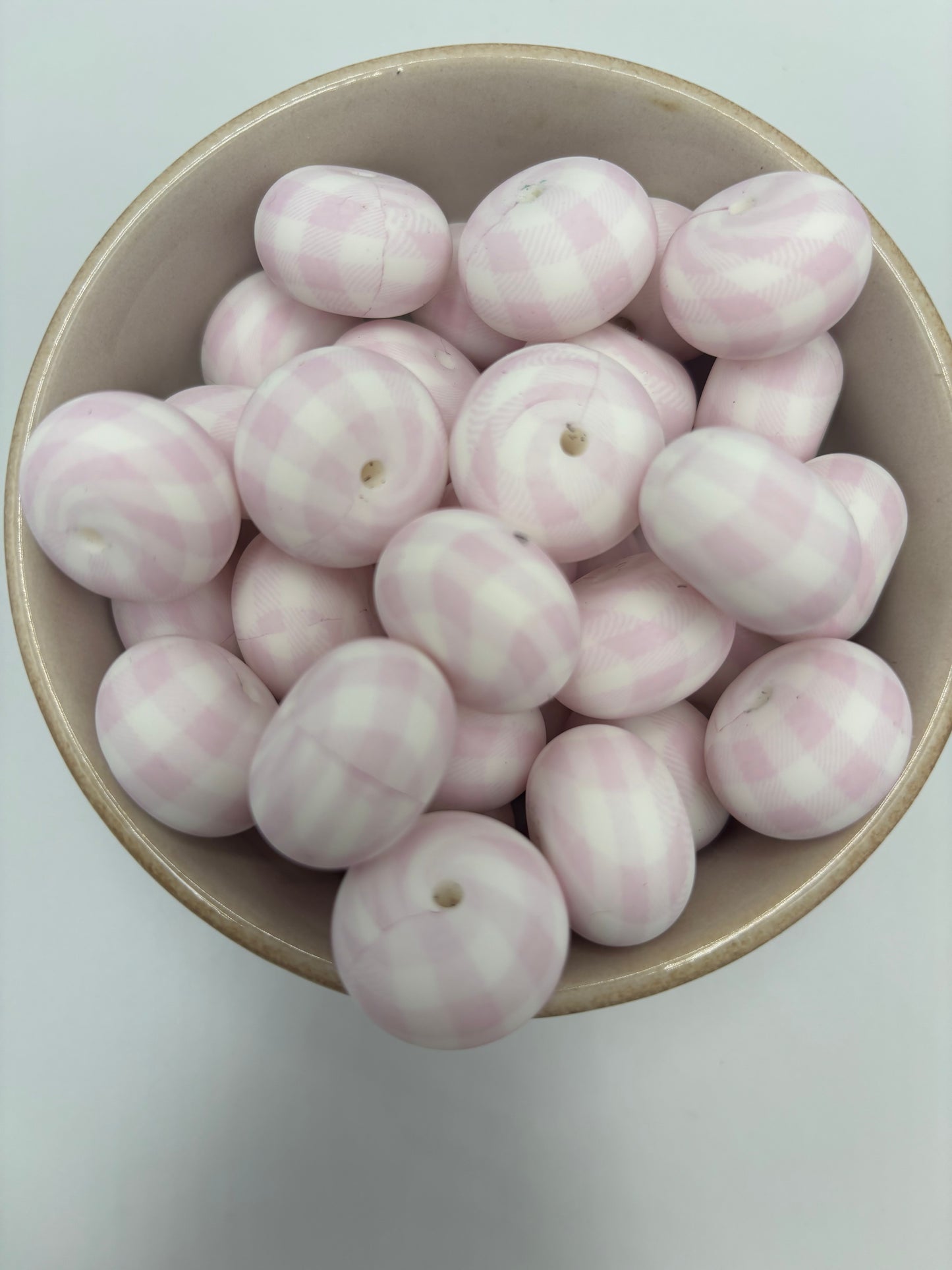 Beads 22mm silicone abacus | Patterned  25