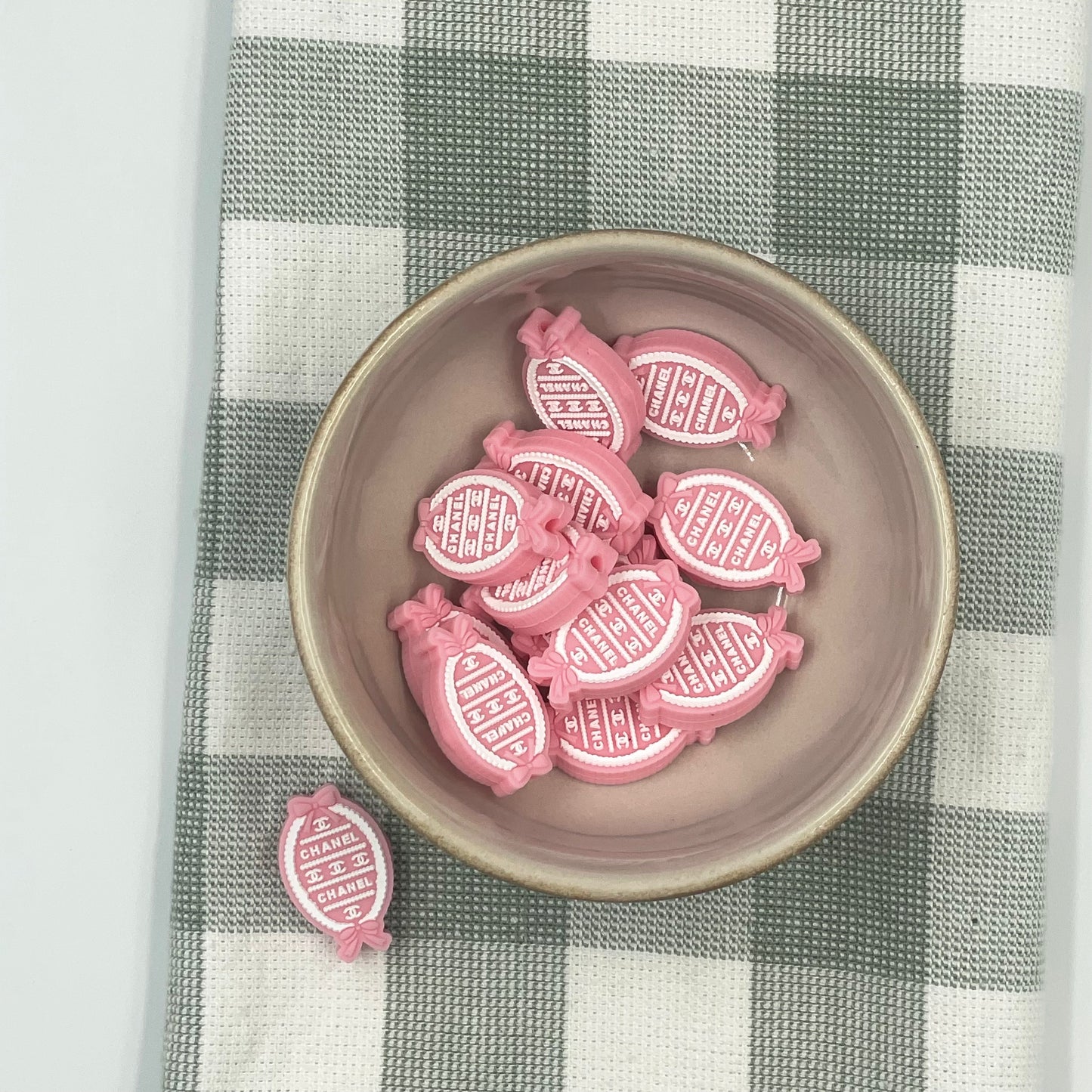 Silicone Focal Bead | Chanel | 449